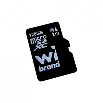 Карта памяти Wibrand 128GB microSD class 10 (WICDHU1/128GB) (244317)