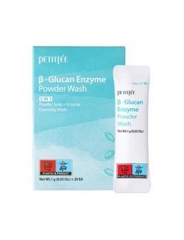 Ензимна пудра для умивання з Бета-Глюканом Petitfee Beta-Glucan Enzyme Powder Wash 1г
