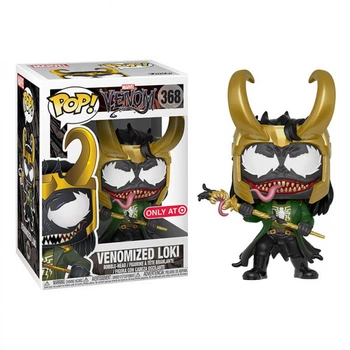 Фигурка Funko Pop Веномизированный Локи - Venomized Loki №368 10 см Only At Venom Marvel Марвел Веном Фанко Поп