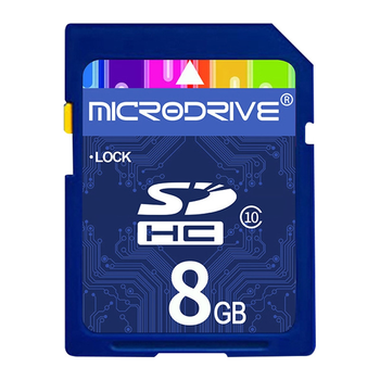 Карта памяти SD - Microdrive HC SD - 8 GB 10 Class
