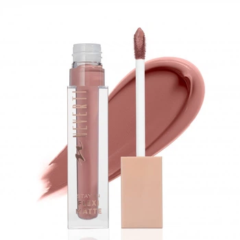 Жидкая помада для губ Neverti Stay in Flexi Matte NP801 №6 (Cream Caramel), 4,5 мл