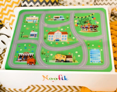 Съемное игровое поле двухстороннее на крышку световой песочницы Noofik Baby Ok (NF0120)