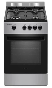 Плита газова Grunhelm G4F5600G (сіра)