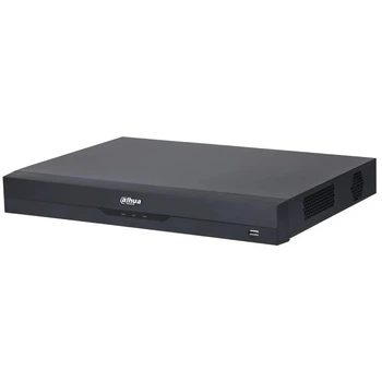 IP-видеорегистратор Dahua DHI-NVR5208-EI - 8 каналов, поддержка 2 HDD, 384 Мбит/с, 1U, аналитика WizSense, черный