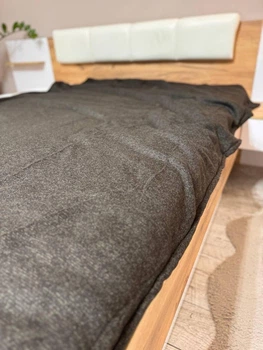 Плед Полуторный 150х200 Коричневый (Д-al-pol-ved-001-03)
