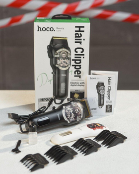Профессиональная машинка для стрижки HOCO HP20 – до 240 минут работы без подзарядки