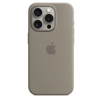 Чохол силіконовий OEM Silicone Case with MagSafe для iPhone 15 Pro Clay