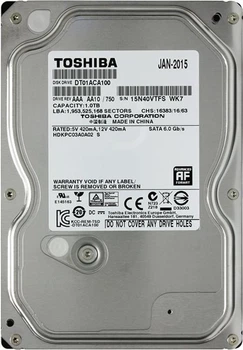 Накопичувач HDD SATA 1.0TB TOSHIBA 7200rpm 32MB (DT01ACA100)_Refurbished 10782