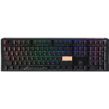Клавіатура Ducky One 3 Cherry MX Silent Red RGB UA USB Black (DKON2108ST-SUAPXCLAWSC1) ( Чорний ) 36445
