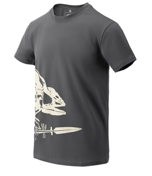 Футболка T-shirt Helikon-Tex Full Body Skeleton Shadow Grey L