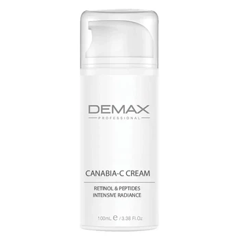 Интенсивный Пептидный крем с Ретинолом и Каннабисом Demax Canabia-C Cream Retinol & Peptides Intensive Radiance 100 мл