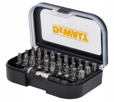 Набор бит DeWALT DT7944TS-QZ 1/4" с магнитным адаптером 31 шт.