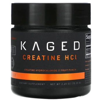 Креатин гидрохлорид Kaged Muscle Creatine HCl, 75.23 g (Fruit Punch)