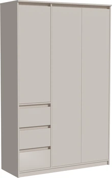 Шкаф распашной Matro (Luxe Studio) Bellini 1400х520х2200 мм Сатин (0024251914)