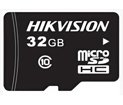 Карта памяти MicroSD TLC Hikvision HS-TF-P1/32G класс 10 32Гб (99-00001586)