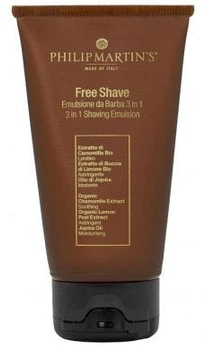 Емульсія для гоління Philip Martin's Free Shave 3 in 1 Shaving Emulsion 75 мл (8054726579014)