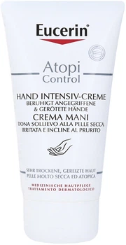 Интенсивный крем для рук для сухой и атопической кожи Eucerin AtopiControl Hand Intensiv-Creme 75ml (835853-757544-2)