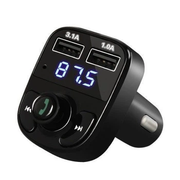 Автомобильный FM модулятор X8 HM от прикуривателя с двумя USB портами