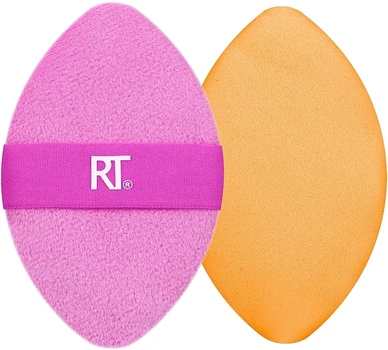 Набор спонжей для макияжа - Real Techiques Miracle 2-In-1 Powder Puff Duo 2шт (1288005-27062503)