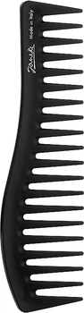Волнистая расческа для нанесения геля, 18 см, черная - Janeke Professional Wavy Comb For Gel Application (1172588-27057950)