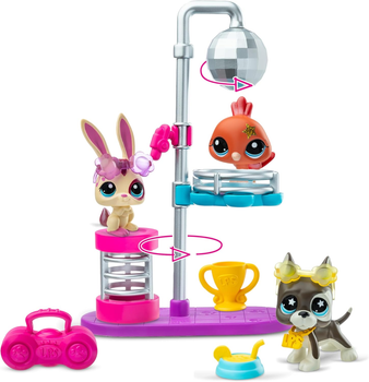 Zestaw do zabawy Littlest Pet Shop Disco Nights Play Pack (0885561006377)