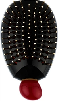 Расческа с короткой ручкой, черная - Janeke Gem brush * (1348460-27075367)