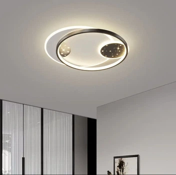 Сучасний стельовий LED-світильник із подвійним кільцем | Line F | Арт. MJ 45-500