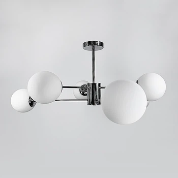 Люстра Linef CD111/6 Chrome+WT