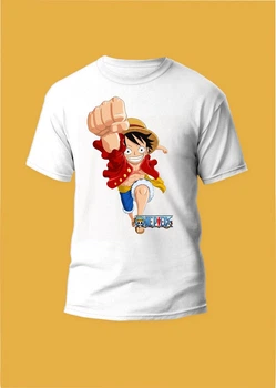 Футболка YOUstyle One Piece (Ван-Пис, Большой куш, ワンピース Ван Пі:су, укр. Ван Піс, Великий Куш) 1066 White