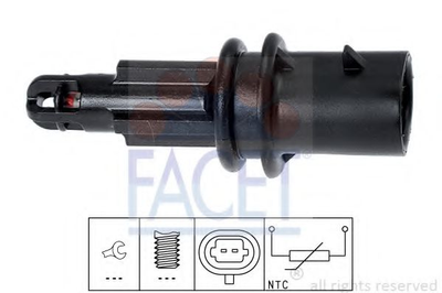 Датчик температуры воздуха Combo 94- 1.2-1.6/Cruze 09- 1.6 (10.4033) Facet Facet (104033)