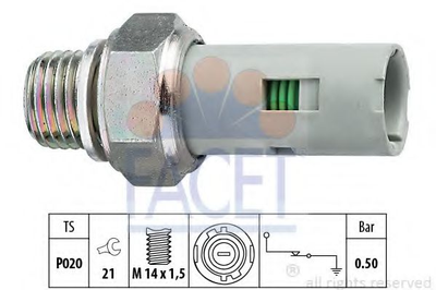 Датчик давления Facet (70151)