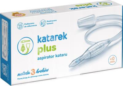 Aspirator do nosa Katarek Plus od urodzenia (5999880412032)