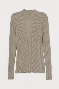 Джемпер H&M XS серо бежевый 2502762796