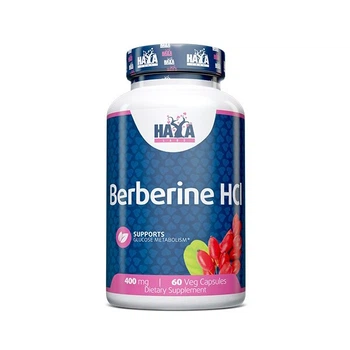 Берберін Haya Labs Berberine HCL 400 mg, 60 вегакапсул
