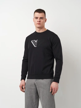 Світшот чоловічий Emporio Armani 11418.1 2XL Чорний (ROZ6501093642)