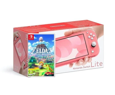 Nintendo Switch Nintendo Switch Lite + SD128GB Консоль Nintendo Switch Lite Hyrule Edition (0045496453893