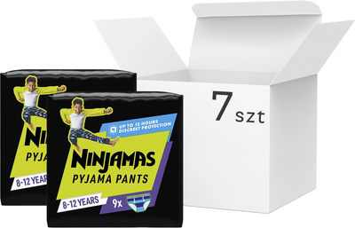 Підгузки - трусики Pampers Ninjamas Boy 8-12 років (27-43 кг) 7 x 9 шт (8006540630617/7)