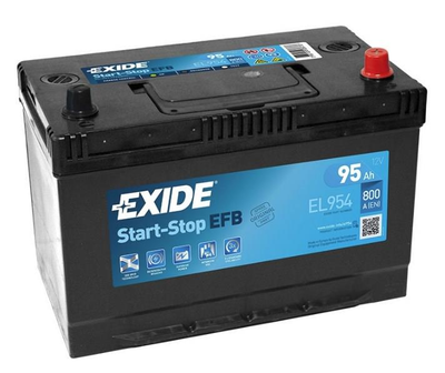 Стартерна батарея (акумулятор) Exide (EL954)