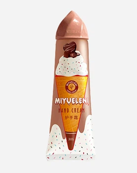 Крем для рук мороженое с фигурной насадкой Miyueleni Шоколад 30г