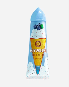 Крем для рук морозиво з фігурною насадкою Miyueleni Чорниця 30г