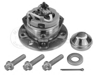 Маточина в зборі OPEL ASTRA G, ZAFIRA A 98-09 перед. міст з ABS (Вир-во MEYLE) Meyle (6146520010)