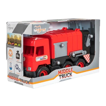 Машинка Tigres Middle truck Сміттєвоз (39488)