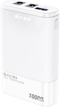 ИБП для маршрутизатора Bavin PC037 PRO 10000mAh-37WH 12V White (Y-PC037-PRO-WH) ($LZ938528) - Уценка