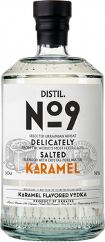 Горілка DISTIL.№9 Salted Karamel 0.5 л 38% (4820139240964_4820294060193)