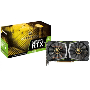 Видеокарта Manli RTX 2060 6Gb Gallardo (M-NRTX2060G/6REHPPP-M2435) (GDDR6, 192 bit, PCI-E 3.0 x16) Б/В
