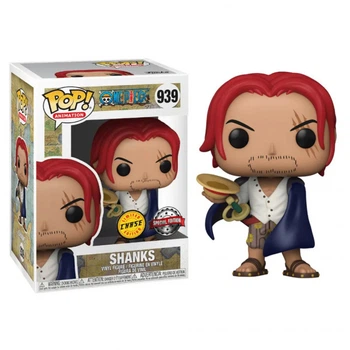 Фигурка Funko Pop Шанкс - Shanks №939 Chase 10 см Ван Пис One Piece Аниме Anime Фанко Поп