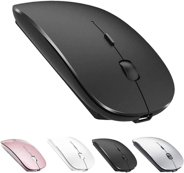 Аккумуляторная беспроводная мышь Tsmine Slim Bluetooth Черный