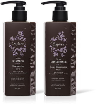 Szampon do włosów kręconych Saphira Divine Curly 250 ml (851234005985)