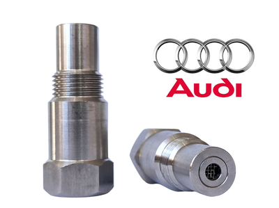 Обманка Лямбда зонда Audi Евро 4 Евро 5 нержавейка (с катализатором)