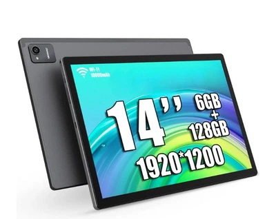 Планшет 14" Full HD Meswao MES-B2 6/128Gb 8 ядер Android 13 12000mAh Б/У